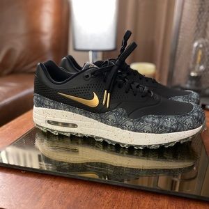 Nike Air Max 1 Golf shoes Pure Money New size 10🔥